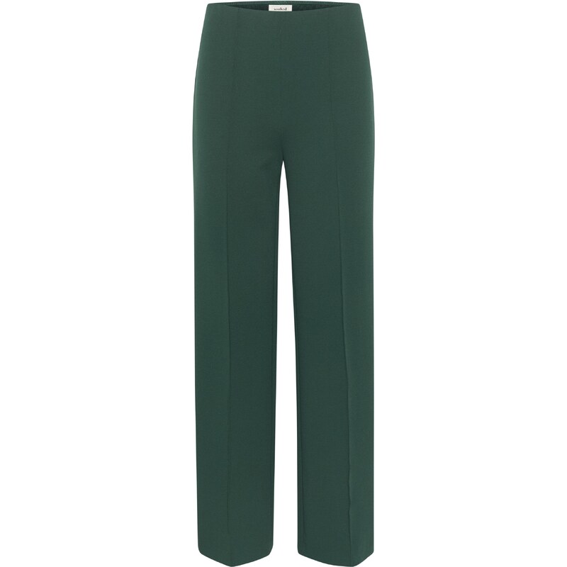 SOAKED IN LUXURY Nohavice Bea smaragdová 57902602