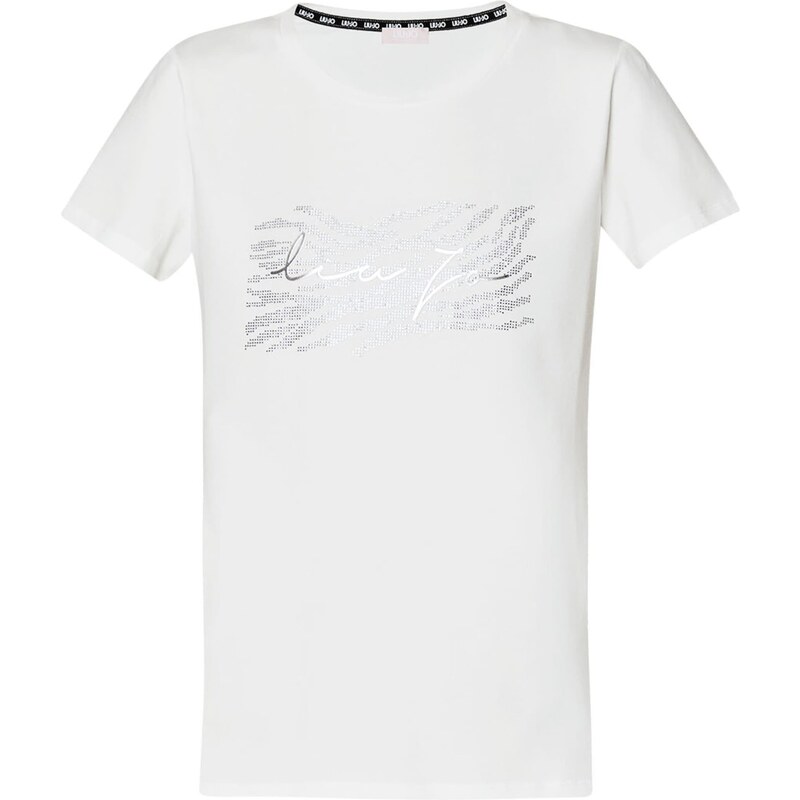 Liu Jo Tričko strieborná / biela 57902746