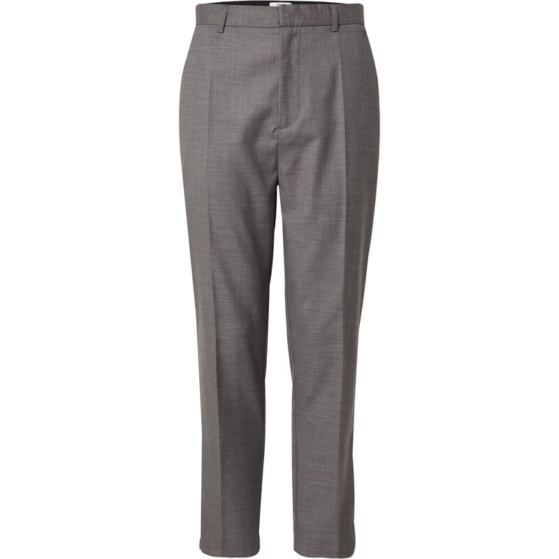 DAN FOX APPAREL Nohavice s pukmi Vincenzo sivá 57902946