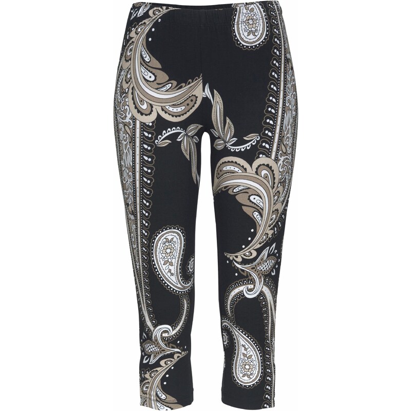 LASCANA Legíny sivá / čierna / biela 57903304