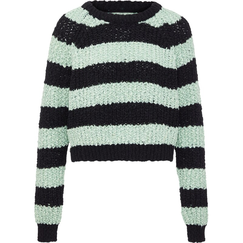 MYMO Sveter mätová / čierna 57902308