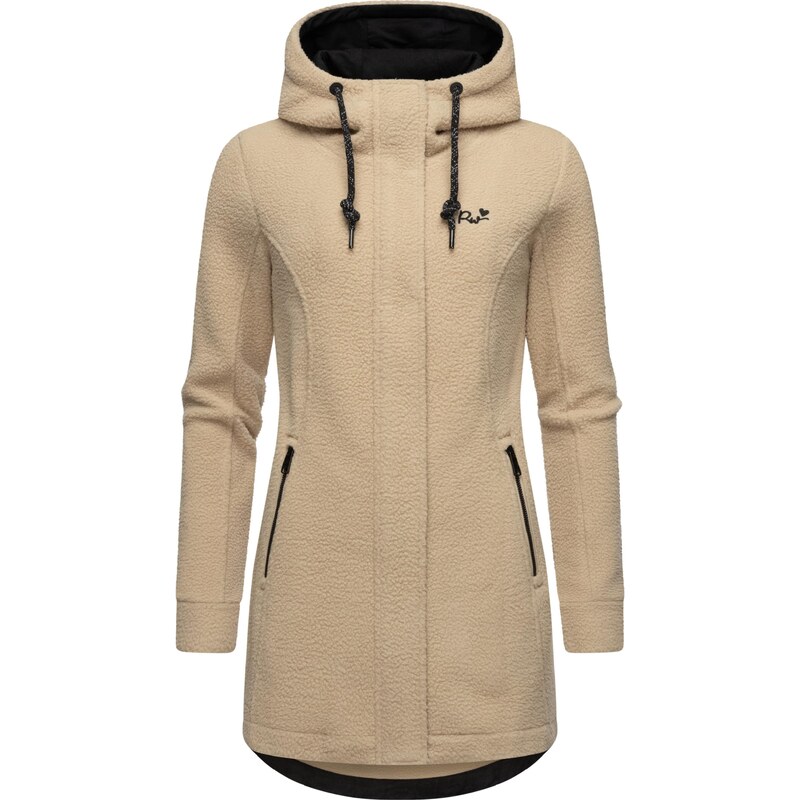 Ragwear Prechodný kabát piesková / čierna 57902425