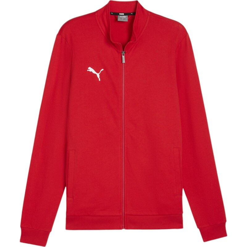 PUMA Outdoorová bunda TeamGoal červená / biela 67729180