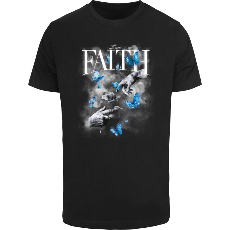 Mister Tee Mens T-shirt Faith Butterfly black 64648677