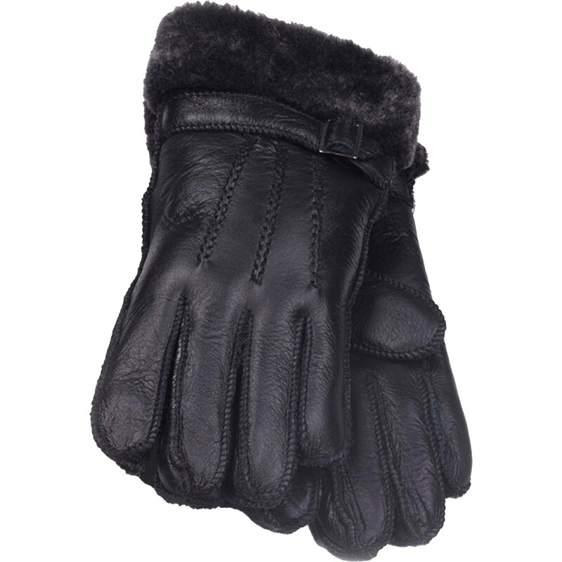 HotSquash Prstové rukavice čierna 57916753