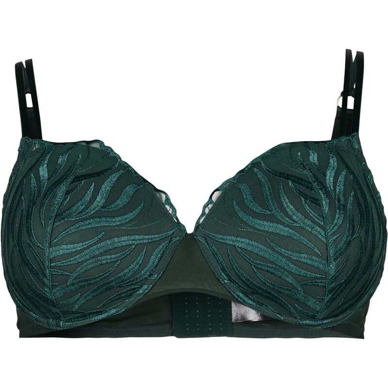 Devoted by Zizzi Podprsenka LILO tmavozelená 57917024