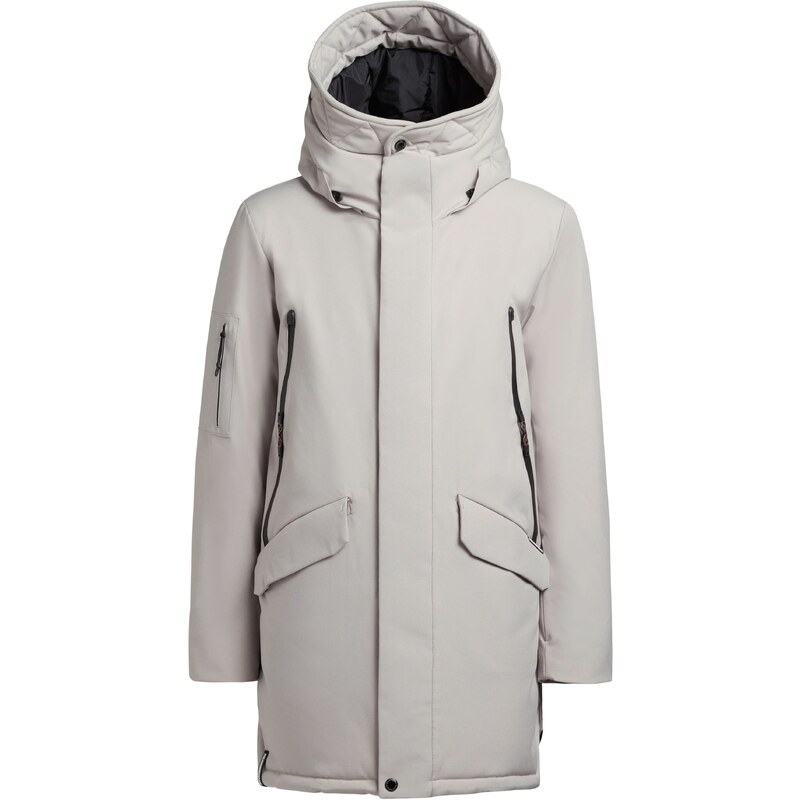 khujo Zimný kabát CARL2 svetlosivá 57917228