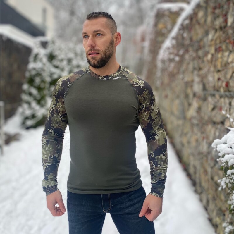 TERMOVEL Pánske funkčné tričko s potlačou 57928119