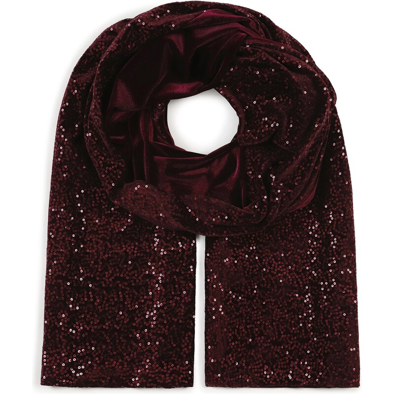 HotSquash Šál vínovo červená 57929351