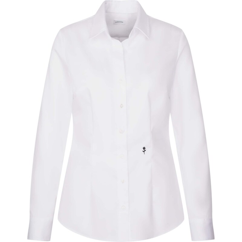 SEIDENSTICKER Blúzka Schwarze Rose čierna / biela 57929444