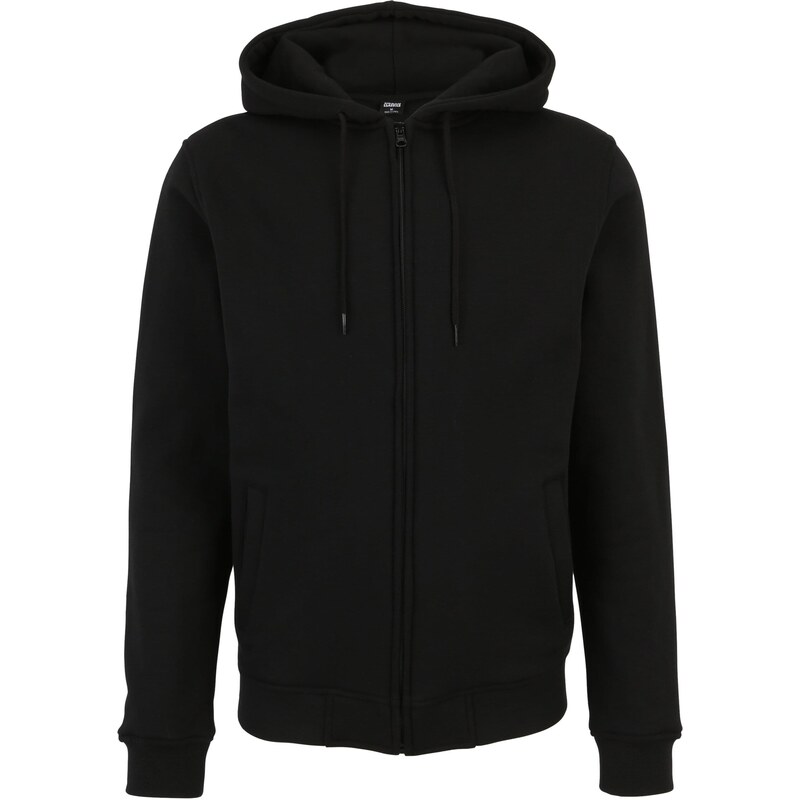 Urban Classics Tepláková bunda čierna 59099124