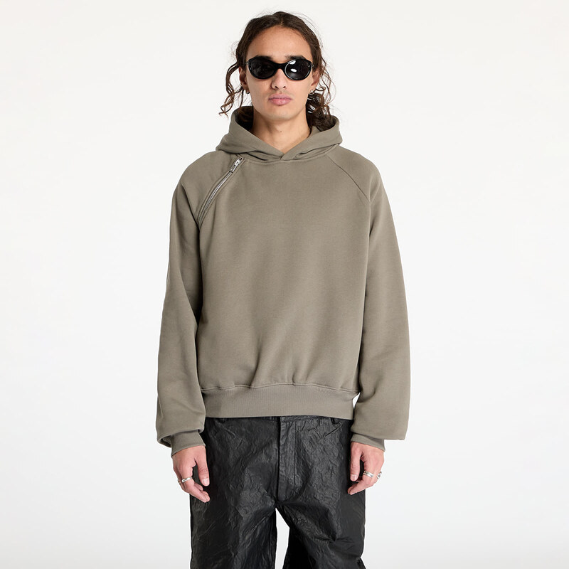 Mikina HELIOT EMIL Sequence Zip Hoodie UNISEX Dusty Green M 57932167