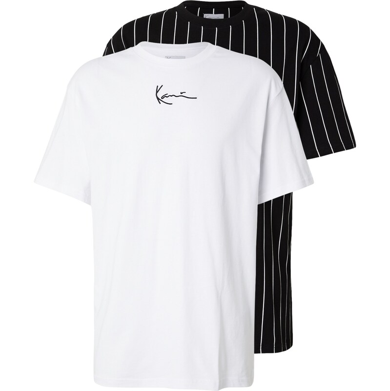 Karl Kani Tričko Essential červená / čierna / biela 54271055