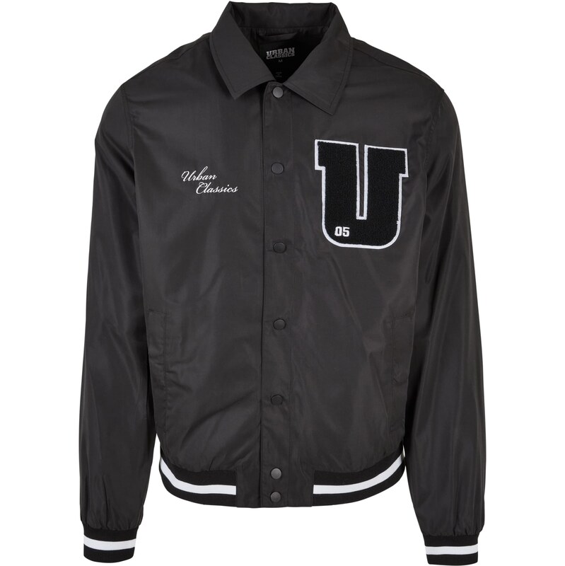 Urban Classics Prechodná bunda čierna / biela 57941969