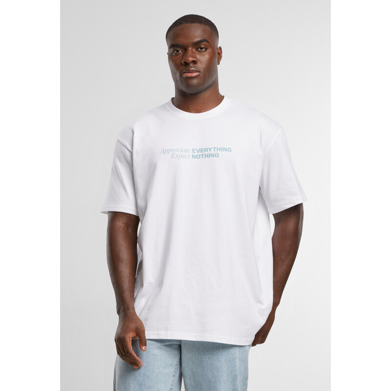 Mister Tee Mens T-shirt Appreciate Expect Oversizet white 57943864