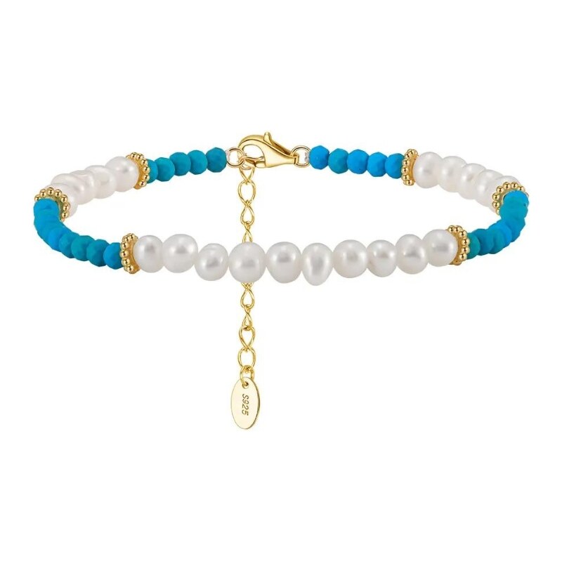 MAJYA Strieborný náramok JOANNA pozlátený 11142 64582114