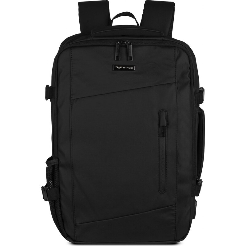 Wings čierny cestovný batoh OSPREY OSP002, BLACK 57955830