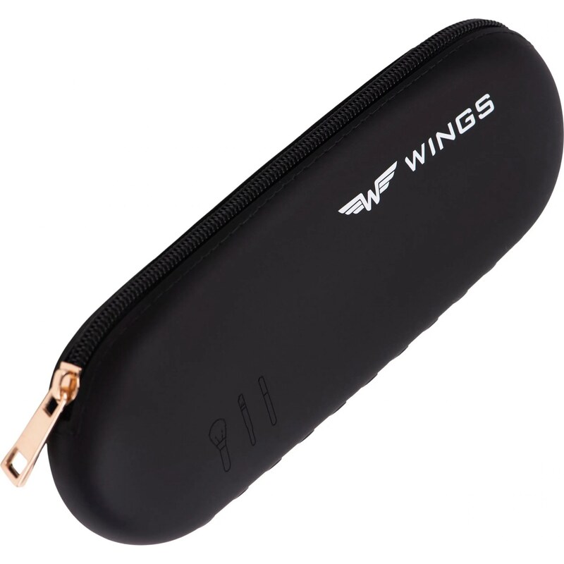 WINGS Čierne cestovné púzdro na štetce 57956345