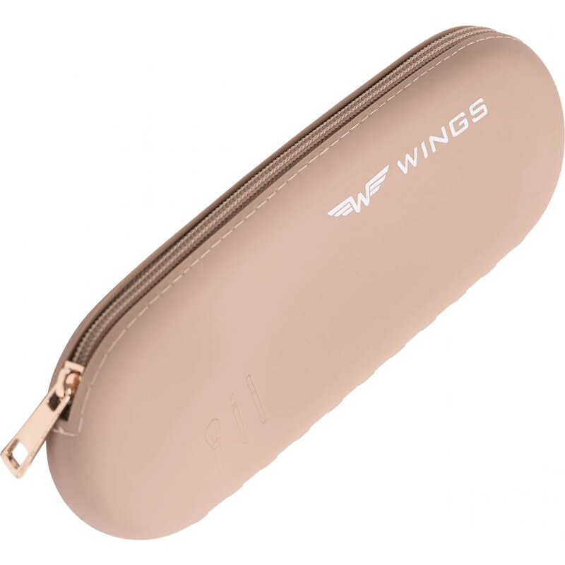WINGS Béžové cestovné púzdro na štetce 57956344