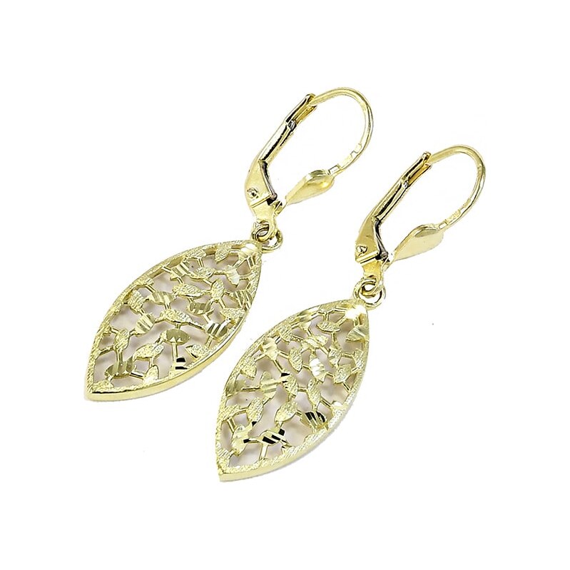 zlaté náušnice Glare 59 51196963