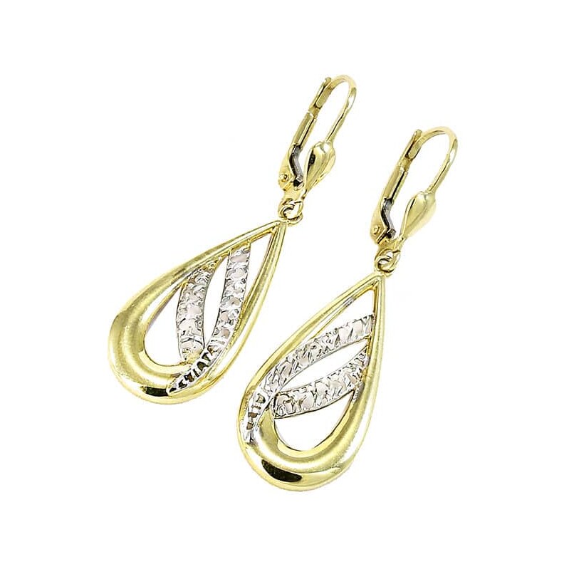 zlaté náušnice Glare 46 51196916