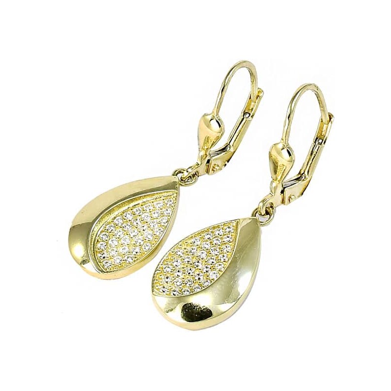 zlaté náušnice Glare 53 51196923