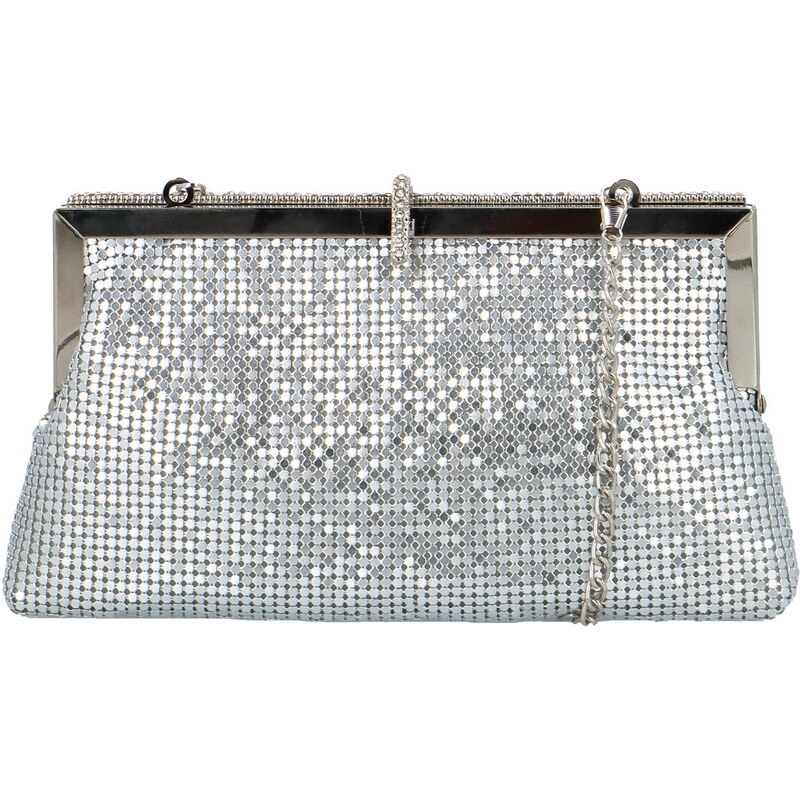 Dámska listová kabelka strieborná - Michelle Moon Lornia strieborná 61899999