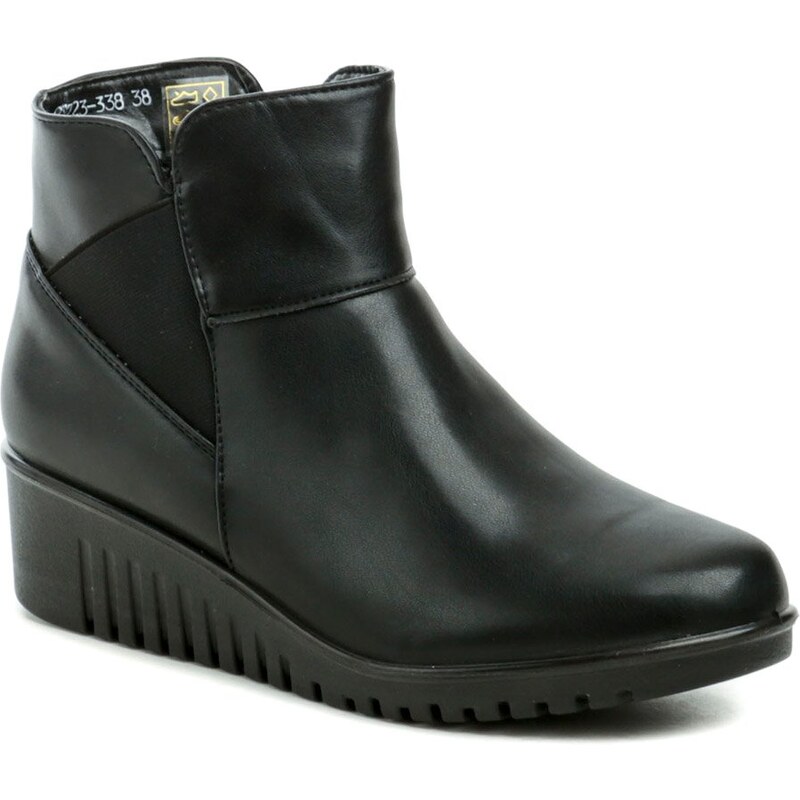 T.Sokolski Z23-338 čierna dámska zimná obuv na kline 57962012