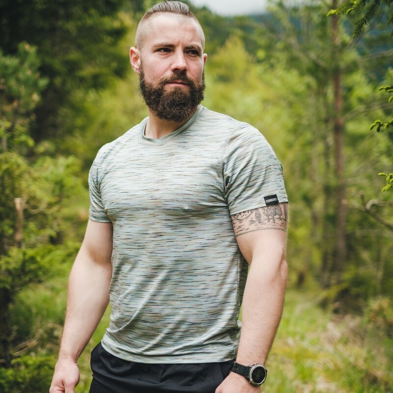 TERMOVEL Svetlozelené funkčné tričko s krátkym rukávom 57962907