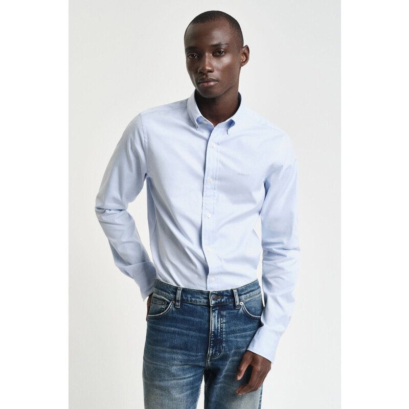 KOŠEĽA GANT SLIM PINPOINT OXFORD SHIRT LIGHT BLUE 56755546