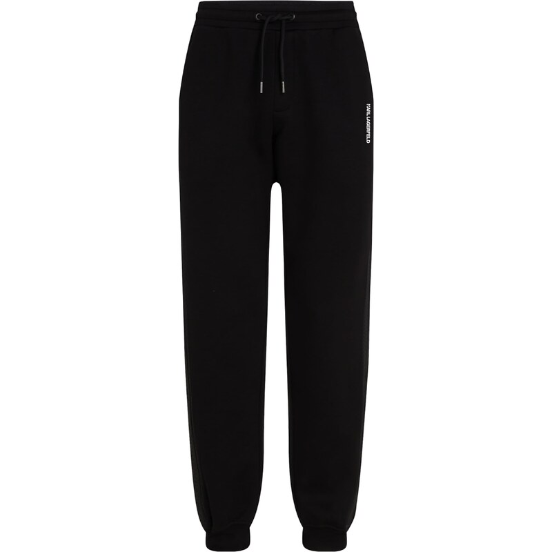 Karl Lagerfeld Nohavice čierna / biela 57991308