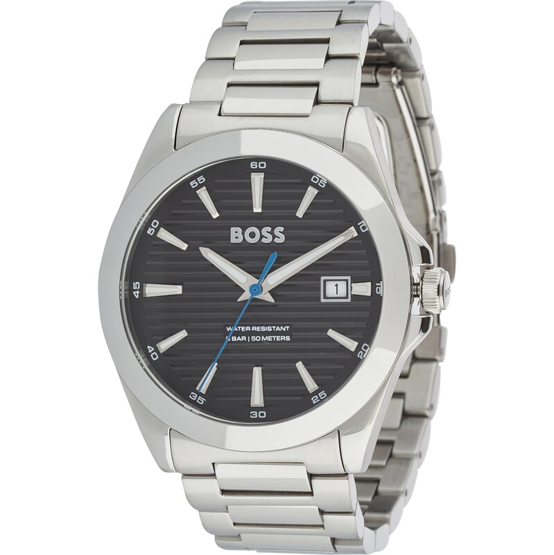 BOSS Analógové hodinky STRIKE čierna / strieborná 58246102