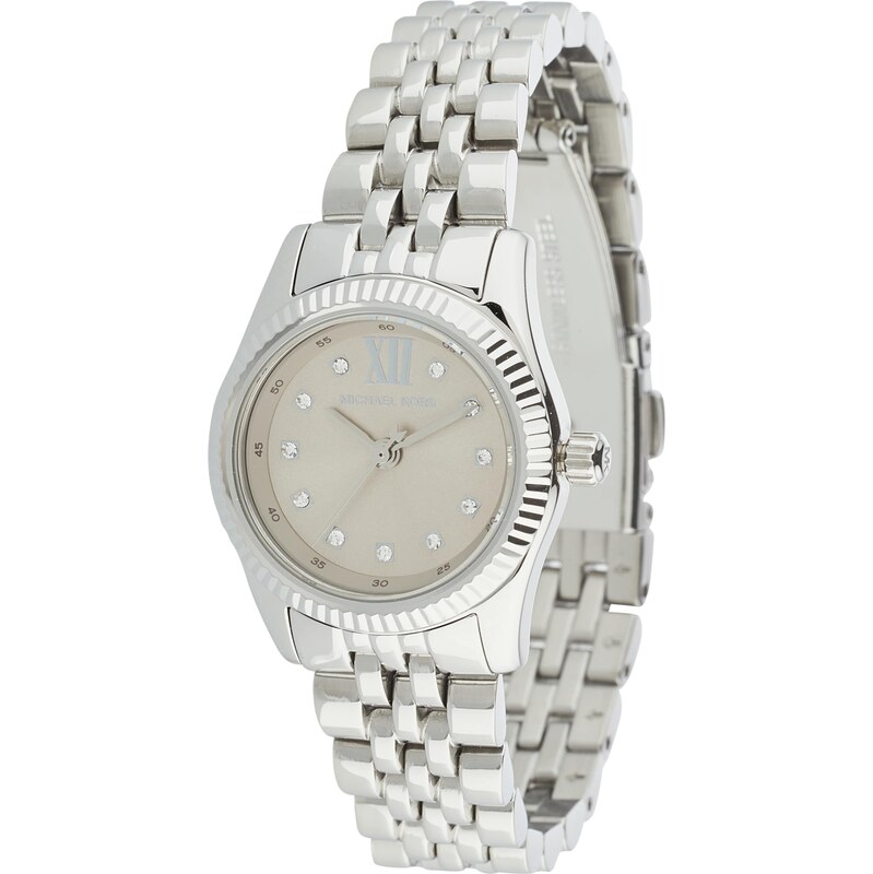 MICHAEL Michael Kors Analógové hodinky PETITE LEXINGTON strieborná 57992267