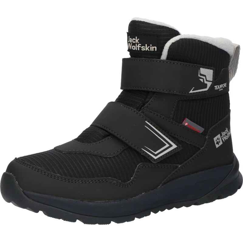 JACK WOLFSKIN Nízke čižmy POLAR BEAR-B striebornosivá / čierna 58519283