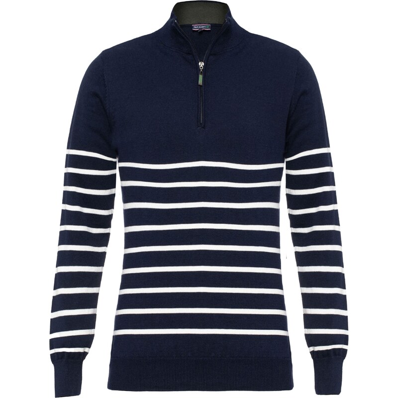 Felix Hardy Sveter námornícka modrá / biela 67051430