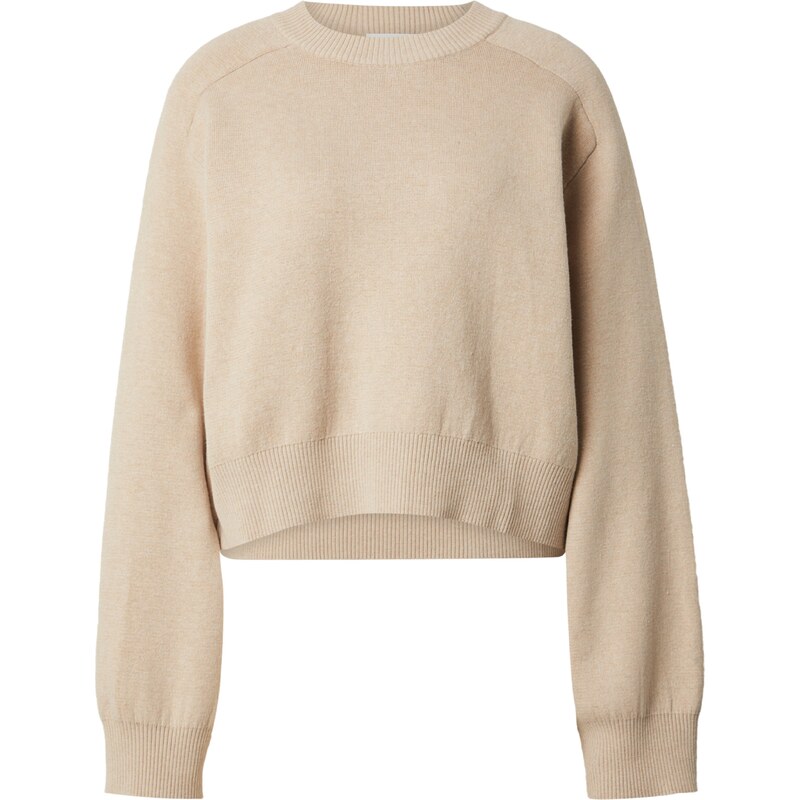 EDITED Sveter Haukea béžová melírovaná 58423569