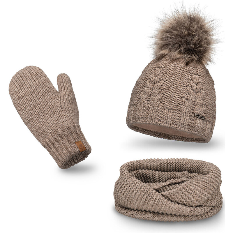 Sada Pamami 17549+14603+20680 - čiapka + šál + palčiaky 67169167