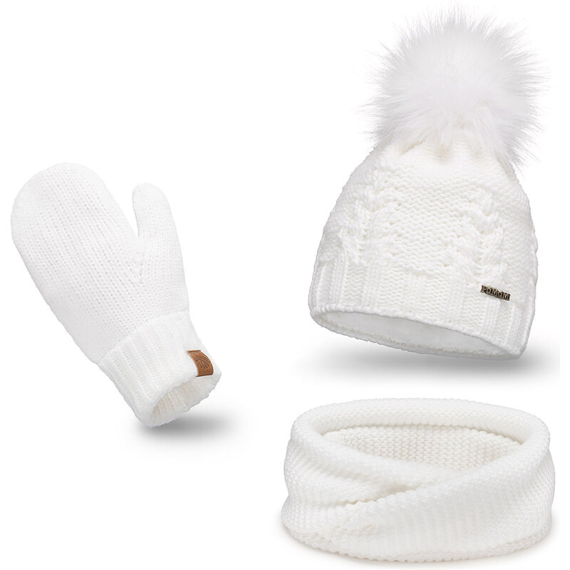 Sada Pamami 17549+14603+20680 - čiapka + šál + palčiaky 58135374