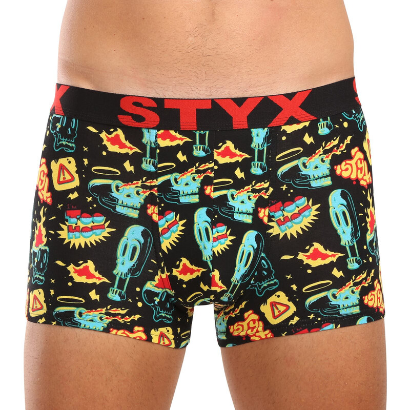 Pánske boxerky Styx art športová guma toohot (G1458) 58018656