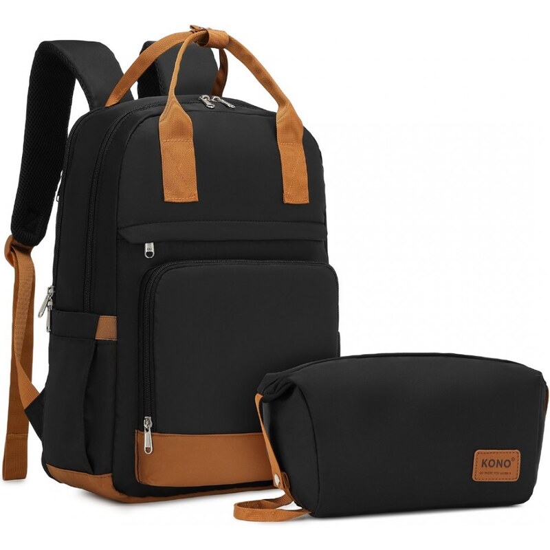 KONO Ruksak - na počítač s USB-C nabíjacím portom a taštičkou zadarmo, 58130050