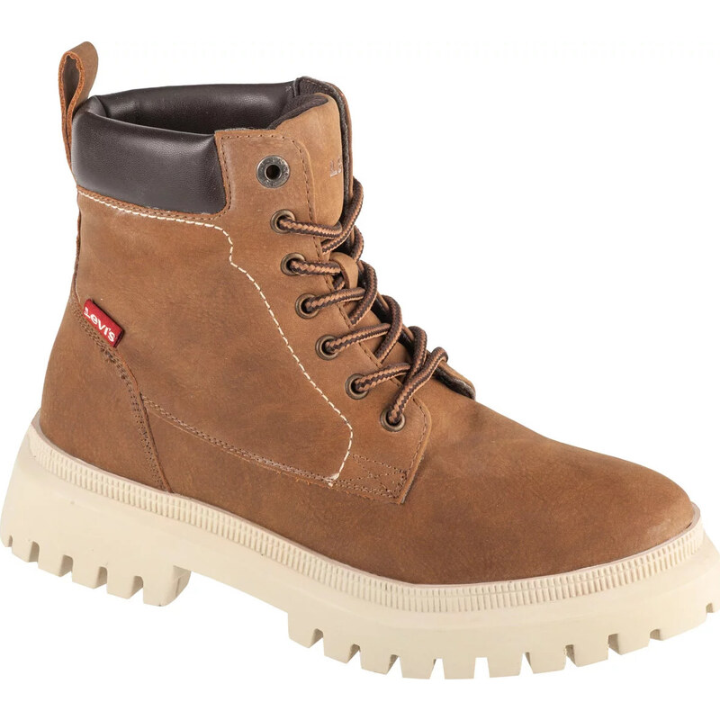 Hnedé dámske členkové topánky Levis Lennox 235878-794-28 58135173