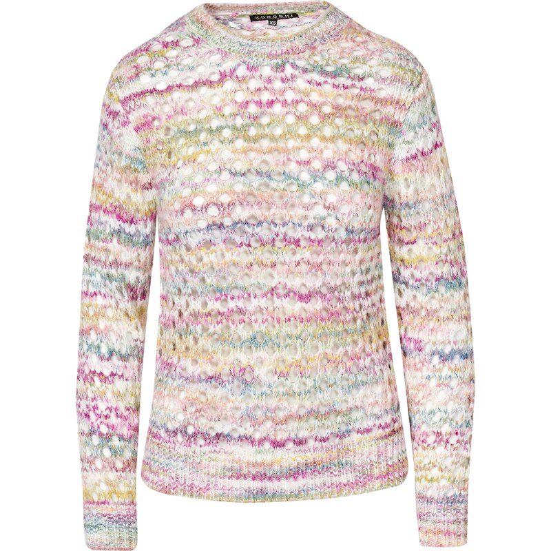 KOROSHI Sveter zmiešané farby 58139470