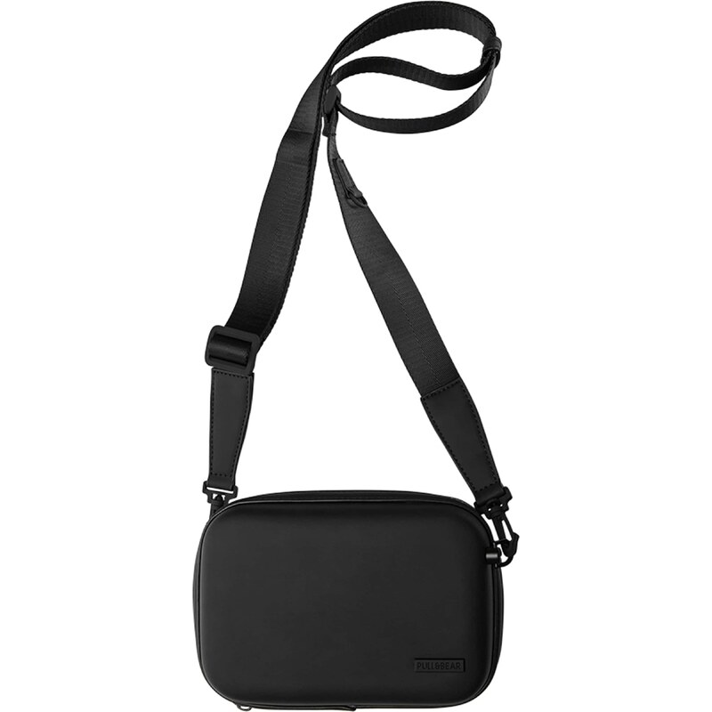 Pull&Bear Taška cez rameno antracitová 58139805