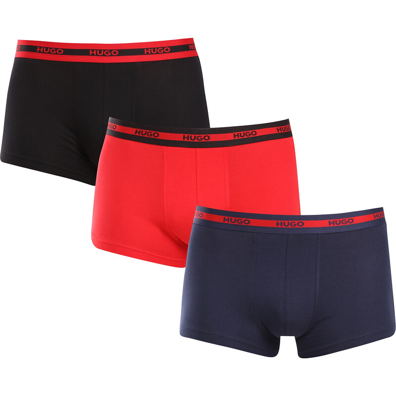 3PACK pánske boxerky HUGO viacfarebné (50517883 960) 58146864
