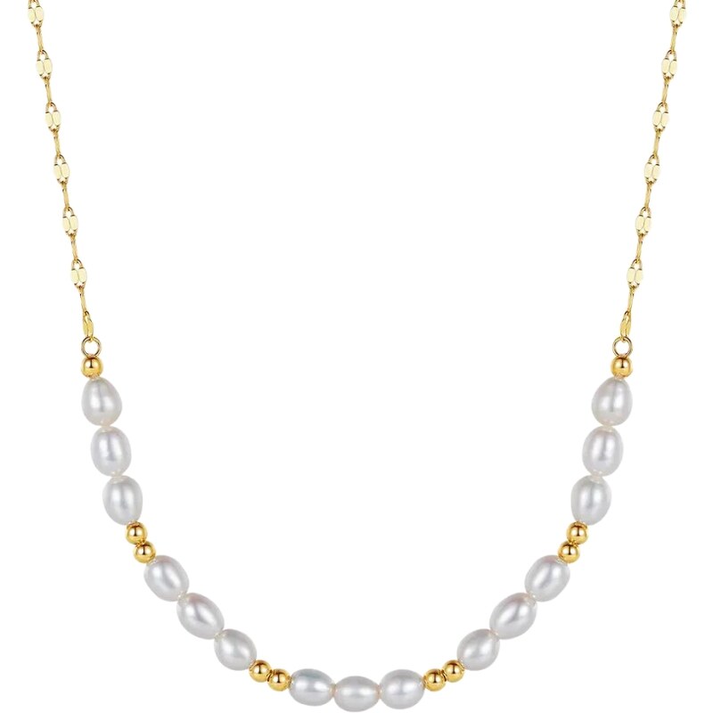 MAJYA Strieborná retiazka MARGRET pozlátená 11163 64582125