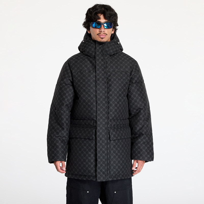 Bunda Daily Paper Oba Cotton Monogram Puffer Black XL 58147773