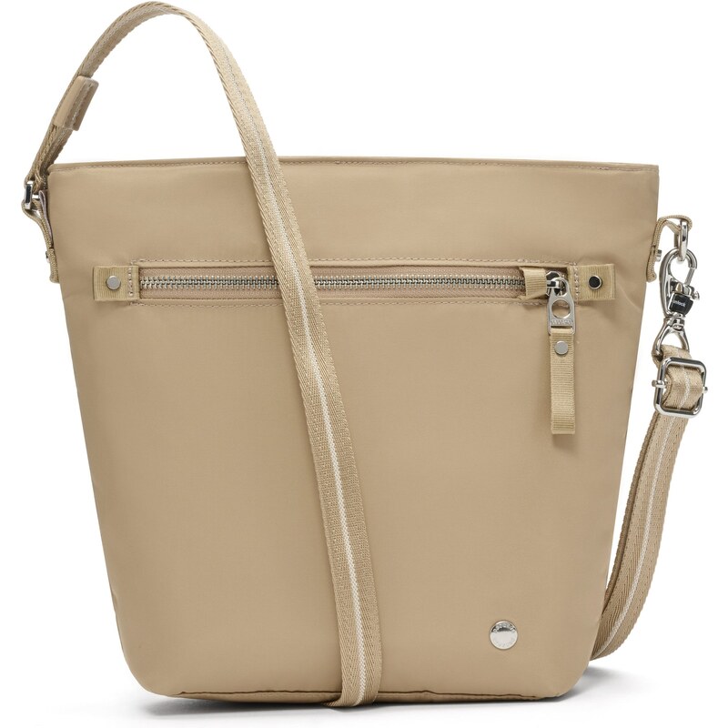 Pacsafe kabelka W CROSSBODY taupe 58148549