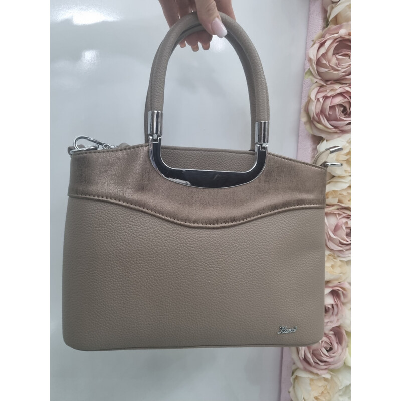 Katrins Fashion Slabohnedá menšia elegantná kabelka do ruky Karen 58149192