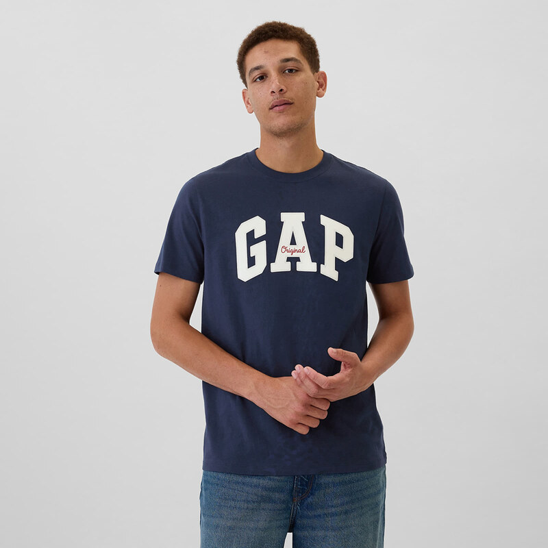 Tričko GAP Logo Tee Tapestry Navy XL 58150135