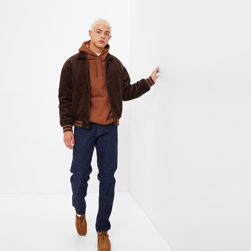 Džínsy GAP Denim Pants Slim Resin Rinse W32/L32 58150131